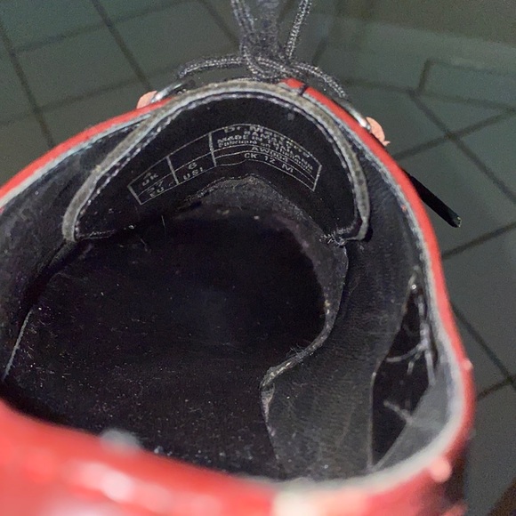 Dr. Martens RAMSEY Creepers Cherry Red/ Black - Picture 3 of 3